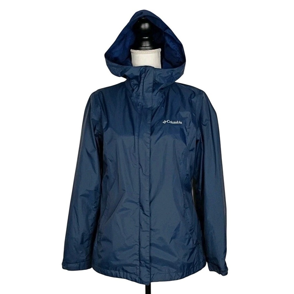 Columbia Women's Periwinkle Rainy Jacket Size S Blue